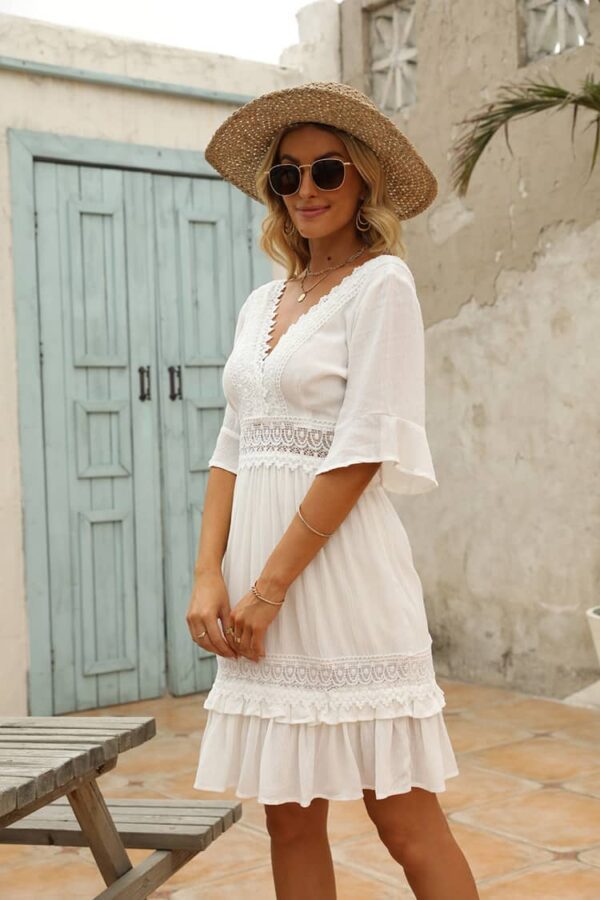 Robe Gaze de Coton Femme Champêtre