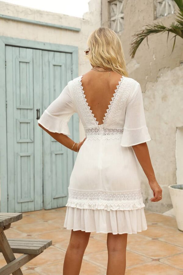 Robe Gaze de Coton Femme Champêtre